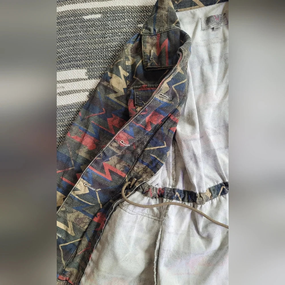 Aztec Print Urban Outfitters Utility Jacket - Autumn Or Spring - Picture 7 of 8